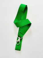 Lanyard-șnur ecuson - verde