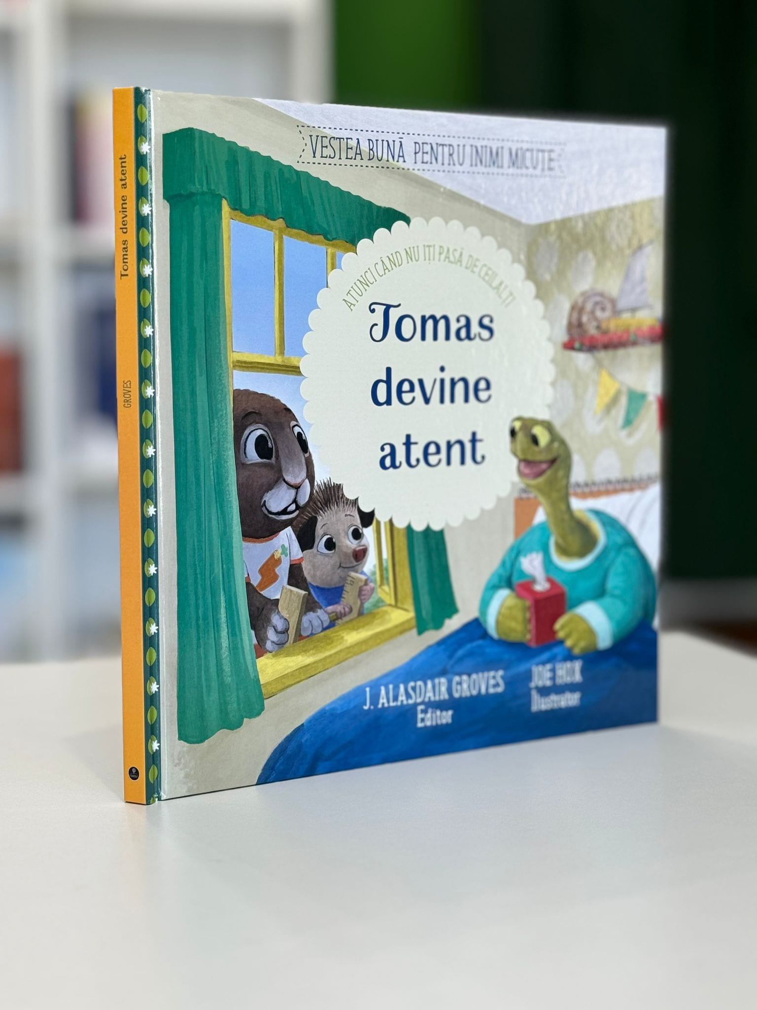 Tomas devine atent - Alasdair Groves si Joe Hox 2 Tomas devine atent editura Gramma - libraria Lira