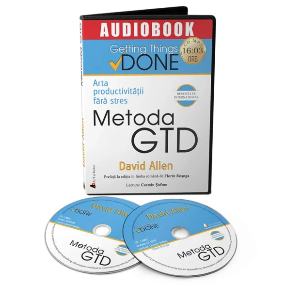 Metoda GTD – David Allen, audiobook productivitate