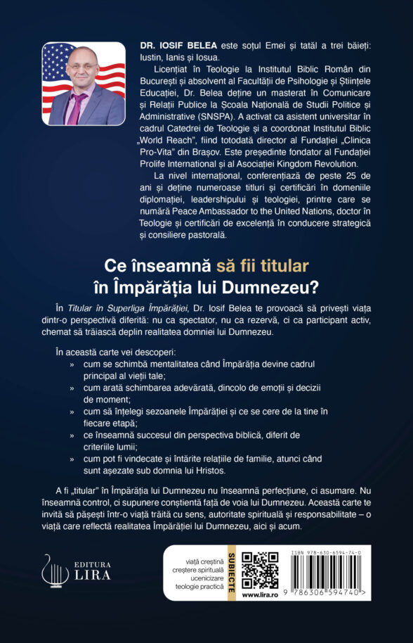 Coperta spate Titular in superliga Imparatiei