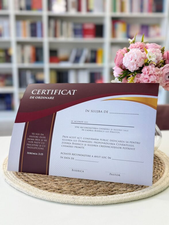 Certificat de ordinare